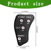 Watayo 6 Pcs 4 Wheel Baseball Umpire Clicker -Black Umpire
