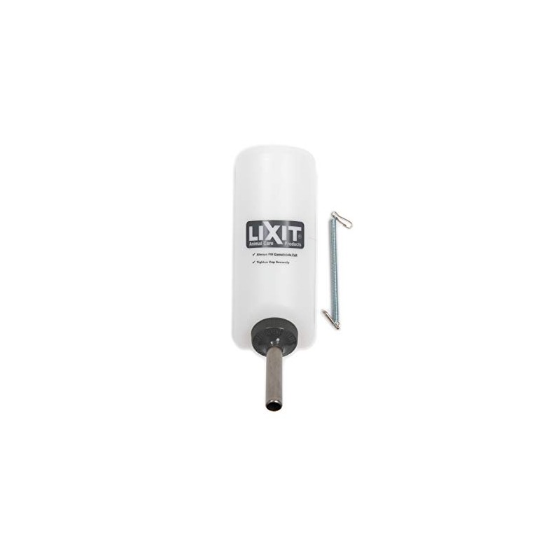 Lixit 30-0685-036 Dog Water Bottle, Large, 32-Ounce