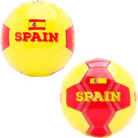 Toyland® Spain Country Football (8lbs/Size 5) - Euro and World Cup - Outdoor Toy - 14 Models Available - (Spain)