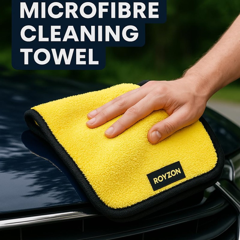 Microfibre Cleaning Cloths |12 Pack, Size: 32 x 32 cm,