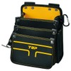TOP TPD-301M Waist Bag for Electricians, 3 Tiers, Medium, Diagonal