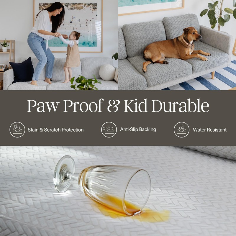 Nolan Interior Magic Sofa Cover - Wheat Seat Couch Cover