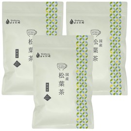Honjien Tea Health Tea, Domestically Produced in Japan, Tea Bags, 0.1 oz (3 g) x 30 Packets x 3 Bags, Set of Red Pine, No Additive