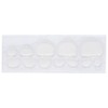 MiMits Nail Tip Tape Foot MNG-30 (Pack of 60)