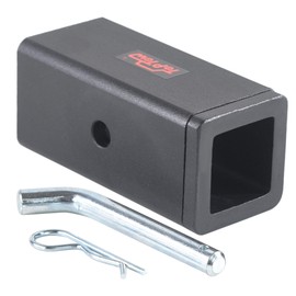 TOPTOW 64027HP Trailer Hitch Adapter 3" to 2-1/2" and 2-1/2" to 2" Hitch Reducer Sleeve Carbon Steel, 5/8 inch Pin & Clip Included