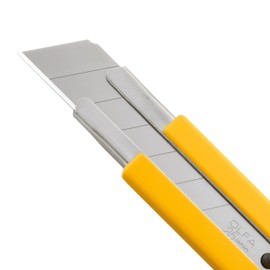 OLFA 5008 HB-5B 25mm Snap-Off EHD Silver Blade, 5-Pack