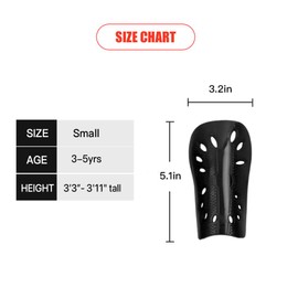 Kids Soccer Shin Guards Youth Toddler 2 Pairs Soccer Shin Pads Lightweight & Breathable Protective Accessories for 3-5 Years Old Boys Girls Soccer Training Football Games Reduce Injuries & Shocks