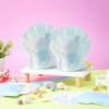 Sariiraw 30pcs Seashell Gift Bags Stand Up Resealable PVC Pouches