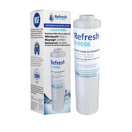 Refresh R-9006 Replacement Refrigerator Water Filter for UFK8001 / WF295 / WSM-2