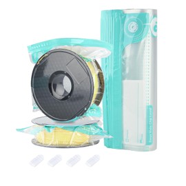 Annalocker Pack of 10 Vacuum Bags for 3D Filaments, Moisture Resistant, 30 x 34 cm, Reusable Vacuum Sealed Bags to Protect PLA ABS PETG TPU, 21.2 Cup