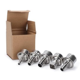 YIHUA #3300 5 Piece Hot Air Nozzle Set (2pcs 3.0mm, 1pc 4.0mm, 2pcs 5.0mm) ONLY for 959D-II Hot Air Rework Station