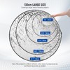 NEEWER 51 Inch/130 Centimeter Light Reflector Diffuser 5 in 1