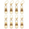 sourcing map 8Pcs Zipper Pull Replacement, 1-3/4 x 3/8 Wave