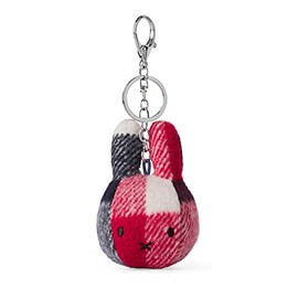 BON TON TOYS BTT-023RD Miffy Check Bag Charm Keychain Red Gift
