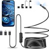 Vexloria Dual Lens Endoscope Inspection Camera, 1920p HD Inspection Camera,
