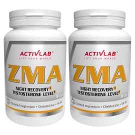 ACTIVLAB ZMA 90/180 Caps- Recovery Testo-Booster Mineral Anabolic Zinc Magnesium - 180 Capsules