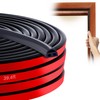 Silicone Weather Stripping Door Seal - 39 Feet Weather Stripping,