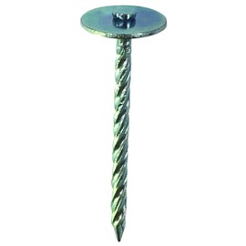 DAIDOHANT 10102414 Glossy Screw Umbrella Nails for Wood Base [Iron/Plated], Nominal Diameter: 0.1 inches (2.4 mm) x Length: 1.6 inches (41 mm), Pack of 175