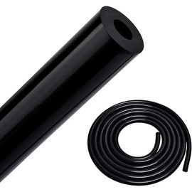 EVIL ENERGY 1/4 Silicone Vacuum Tubing Hose Line 10FT 130PSI Max Pressure Black (6mm ID)