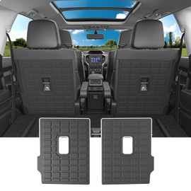 powoq 2nd Backrest Mat Compatible with 2019-2025 Subaru Ascent 7 Seats 2nd Seat Back Protector Replacement for 2019-2025 Subaru Ascent Accessories (7 Seats 2nd Row Backrest Mat)
