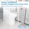 Stand Alone Toilet Safety Rail - Adjustable Detachable Medical Toilet