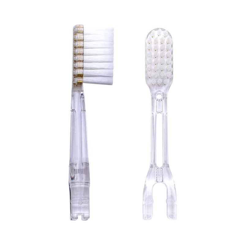 SOLADEY SOLADEY Exclusive Replacement Brushes (4 pieces) 4 rows wide/soft