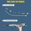 QuirkyGlee Rc Plane F-22, Stealth Raptor Remote Control Airplane 3