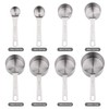 Smithcraft Measuring Cups Set 8, 18/8 Stainless Steel Measuring Cups