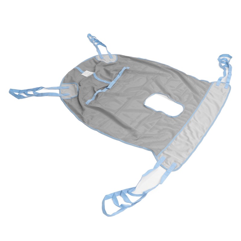 Patient Lift Sling 4 Positions 230KG Capacity Hole Design Mesh
