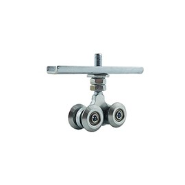 SCHARTEC Sliding Gate Rollers Sliding Door Drive M8 and M10 Roller Device for Profile Gate Rail Fitting Castors (M8)