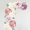 Garneck Blooming Peony Personality Combination Decoration Creative Peony Series Wall