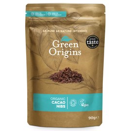 Green Origins Organic Cacao Nibs, Raw 90g
