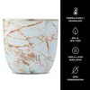 S 'Well Tumbler - Vaso, Blanco (Calacatta Gold), 10 oz