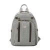TRP0255 Troop London Classic Canvas Backpack - Small - Ash