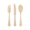 BambooMN Brand - Disposable Fork, Knife, Spoon Set, 10 Pieces
