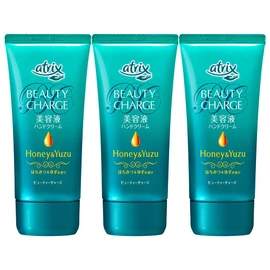 Atrix Beauty Charge Honey Set of 3 (2.8 oz (80 g) x 3), Serum Hand Cream, High Penetration, Moisturizing