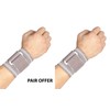 Solace Care High Performance Elastic Wrist Supports Compression with Adjustable