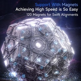 HELLOCUBE MOYU MeiLong Megaminx M V2 Magnetic Speed Cube Stickerless Pentagonal Magic Cube Puzzle Toys