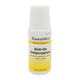 Dukal RD15 DawnMist Roll on Antiperspirant & Deodorant, Fresh Scent, Travel Size, 1.5oz, 20 pack