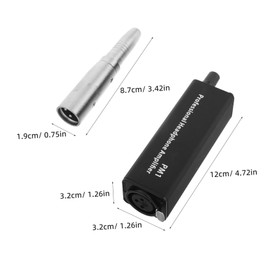 Operitacx 1 Set Kopfverstärker Konverter Lautstärkeverstärker Für Digitale Player Unterstützt Headset Für Mp4 Mini Kopfhörerverstärker Mit Gain Schalter Kopfhörer Mini Kopfhörer