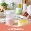 Gubilacrum Sauce Pots, 12 Small Containers with Lids for Food