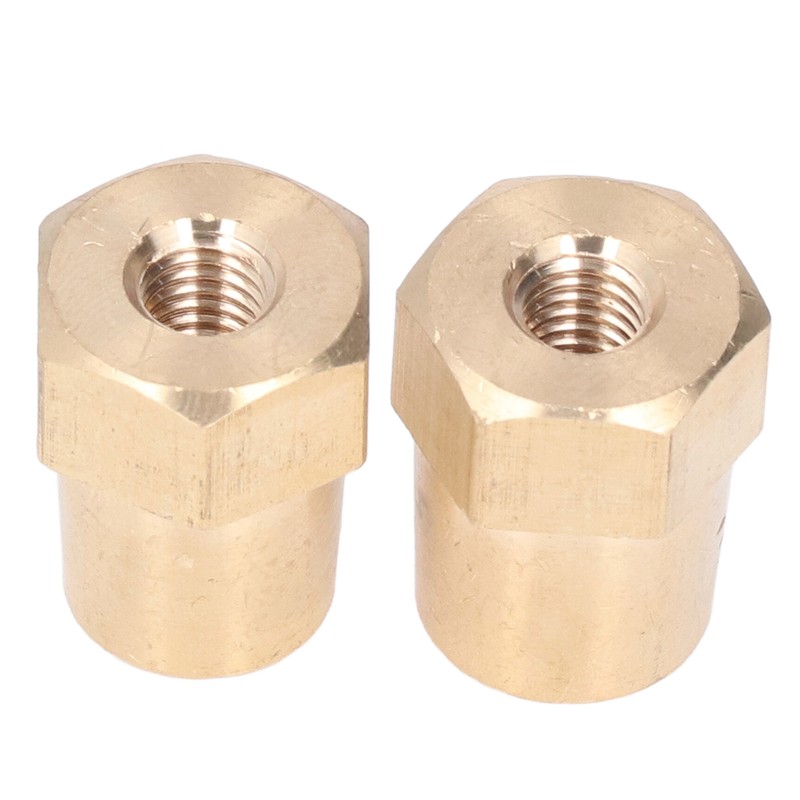 2pcs Battery Connector Revise M8 Brass Good Electrical Conductivity Pile