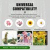 Giant Flower Stand Base and Stem, Weighted Iron Base, Flexible
