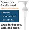 Pump Dispenser for Round Gallon Jug Bottle Leak Proof BPA