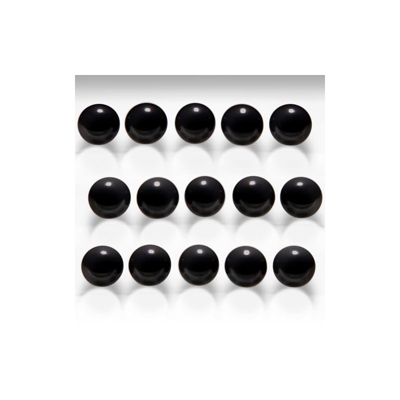 3mm SiC Pearls, 15 Pack. High Temp Ceramic