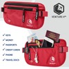 VENTURE 4TH Travel Money Belt - Slim Passport Holder RFID