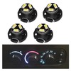 RAVSOFT AC Climate Heater Control LED Lights Bulbs Kit replacement