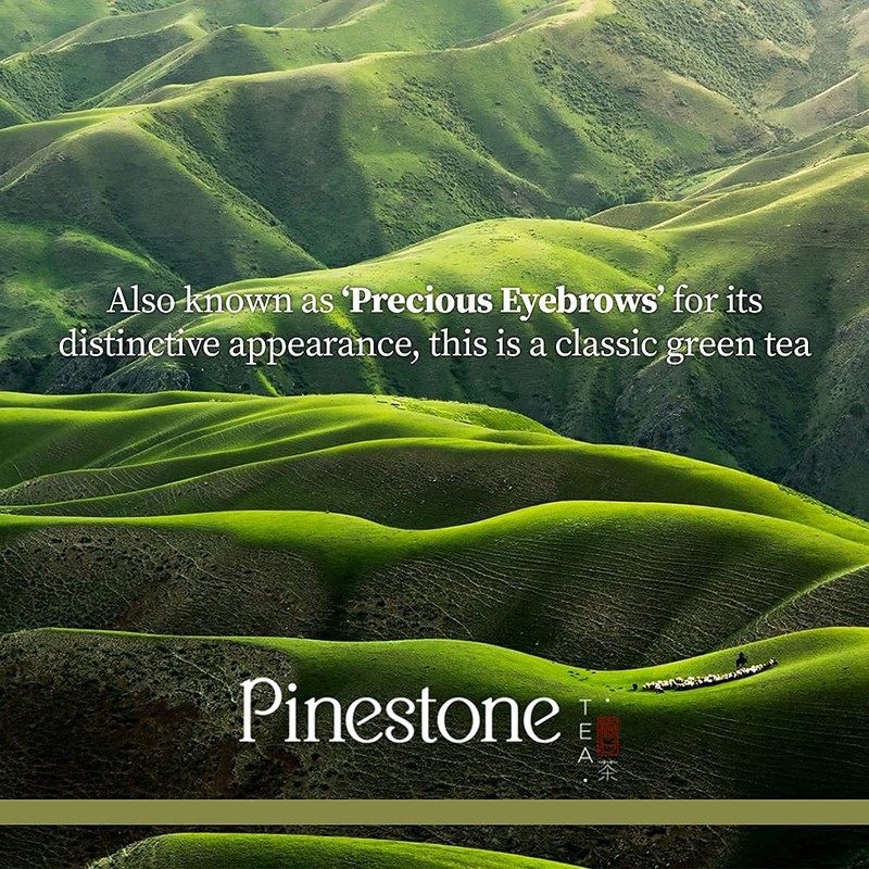 Pinestone Tea - Loose-leaf Chinese Green Tea, Chun Mee Gunpowder