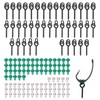 FYSL 140Pcs Bait Screws Set 40Pcs Fishing Bait Screws 100Pcs