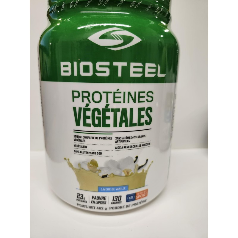 Biosteel Plant Based Protein Powder Vanilla Flavour 462g